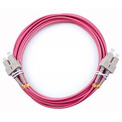 Cabeus FOP-50-OM4-SC-SC-7m Шнур оптический duplex SC-SC 50/125 mm OM4 7м LSZH, фото 