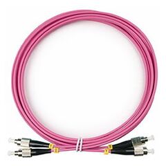 Cabeus FOP-50-OM4-FC-FC-3m Шнур оптический duplex FC-FC 50/125 mm OM4 3м LSZH, фото 