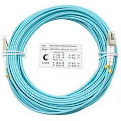 Cabeus FOP-50-LC-LC-25m Шнур оптический duplex LC-LC 50/125 mm OM3 25м LSZH, фото 
