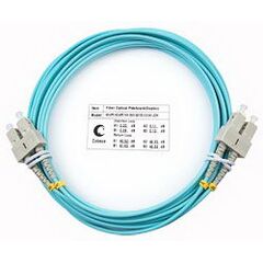 Cabeus FOP-50-SC-SC-7m Шнур оптический duplex SC-SC 50/125 mm OM3 7м LSZH, фото 