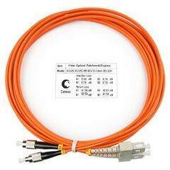 Cabeus FOP-62-SC-FC-3m Шнур оптический duplex SC-FC 62,5/125 mm 3м LSZH, фото 