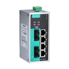 Коммутатор MOXA EDS-P206A-4PoE-MM-ST-T, фото 