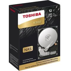 Жесткий диск Toshiba N300 SATA III (6Gb/s) 3.5" 12TB, HDWG21CEZSTA, фото 