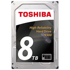 Жесткий диск Toshiba N300 SATA III (6Gb/s) 3.5" 8TB, HDWN180UZSVA, фото 