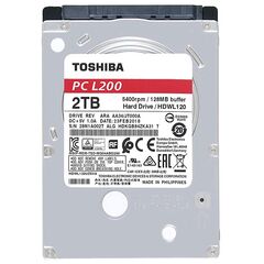 Жесткий диск Toshiba L200 SATA III (6Gb/s) 2.5" 2TB, HDWL120UZSVA, фото 