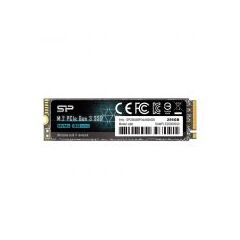 Диск SSD SILICON POWER P34A60 M.2 2280 256GB PCIe NVMe 3.0 x4, SP256GBP34A60M28, фото 