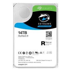 Жесткий диск Seagate SkyHawk AI SATA III (6Gb/s) 3.5" 14TB, ST14000VE0008, фото 