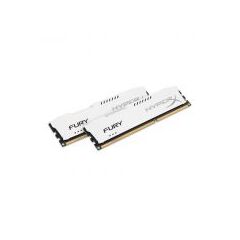 Комплект памяти Kingston HyperX FURY White 8GB DIMM DDR3 1600MHz (2х4GB), HX316C10FWK2/8, фото 