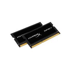 Комплект памяти Kingston HyperX Impact 16GB SODIMM DDR3 1600MHz (2х8GB), HX316LS9IBK2/16, фото 