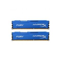 Комплект памяти Kingston HyperX FURY Blue 16GB DIMM DDR3 1866MHz (2х8GB), HX318C10FK2/16, фото 