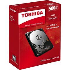 Жесткий диск Toshiba L200 SATA II (3Gb/s) 2.5" 500GB, HDWJ105EZSTA, фото 