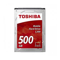 Жесткий диск Toshiba L200 SATA II (3Gb/s) 2.5" 500GB, HDWJ105UZSVA, фото 