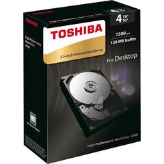 Жесткий диск Toshiba X300 SATA III (6Gb/s) 3.5" 4TB, HDWE140EZSTA, фото 