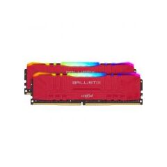 Комплект памяти Crucial Ballistix RGB Red 32GB DIMM DDR4 3200MHz (2х16GB), BL2K16G32C16U4RL, фото 