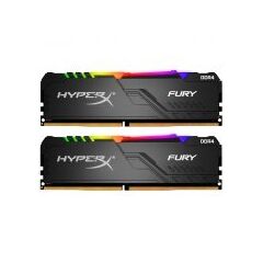 Комплект памяти Kingston HyperX FURY RGB 16GB DIMM DDR4 3600MHz (2х8GB), HX436C17FB3AK2/16, фото 