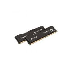Комплект памяти Kingston HyperX FURY Black 16GB DIMM DDR3 1600MHz (2х8GB), HX316C10FBK2/16, фото 