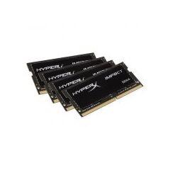 Комплект памяти Kingston HyperX Impact 64GB SODIMM DDR4 2400MHz (4х16GB), HX424S15IBK4/64, фото 