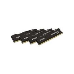 Комплект памяти Kingston HyperX FURY Black 32GB DIMM DDR4 2400MHz (4х8GB), HX424C15FB2K4/32, фото 
