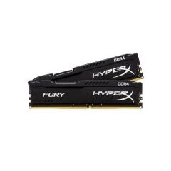 Комплект памяти Kingston HyperX FURY Black 8GB DIMM DDR4 2400MHz (2х4GB), HX424C15FBK2/8, фото 