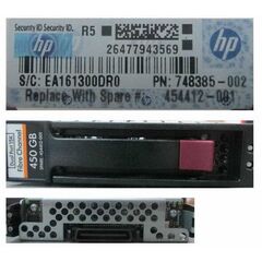 HPE 454412-001 450GB 15000RPM 3.5in Fibre Channel-4Gbps Hard Drive, фото 