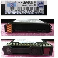 SSD диск HPE 817049-001 960GB 2.5in SAS-12G SC Read Intensive G8, фото 