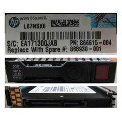 SSD диск HPE 868826-B21 1.92TB 2.5in DS SATA-6G SC Read Intensive, фото 