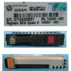 SSD диск HPE 764904-B21 400GB 2.5in NVMe PCIe Read Intensive G8, фото 