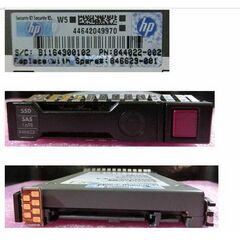 SSD диск HPE 846432-B21 1.6TB 2.5in SAS-12G SC Write Intensive G8, фото 