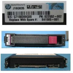 SSD диск HPE MSA 822552-002 800GB 2.5in SAS-12G Mixed Use SSD, фото 