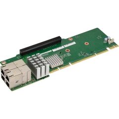 Переходная плата HPE 873732-B21 DL38X Gen10 4-port 8 NVMe Secondary Slim SAS Riser, фото 