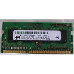 Память Micron 2GB MT8JSF25664HZ-1G4D1, фото 