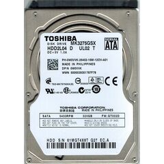 Жесткий диск Toshiba 320ГБ MK3275GSX, фото 