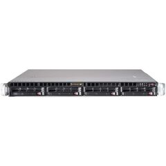 Корпус Supermicro SuperChassis 813MF2TQC-R608CB Rack 600Вт Чёрный 1U, CSE-813MF2TQC-R608CB, фото 