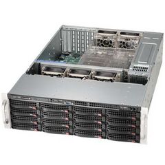 Корпус Supermicro SuperChassis 836BE16-R920B Rack 920Вт Чёрный 3U, CSE-836BE16-R920B, фото 