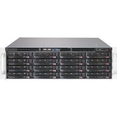 Корпус Supermicro SuperChassis 836BE1C-R1K03B Rack 1000Вт Чёрный 3U, CSE-836BE1C-R1K03B, фото 