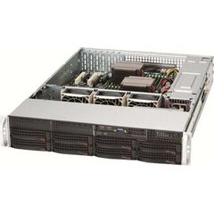 Корпус Supermicro SuperChassis 825TQ-600LPB Rack 600Вт Чёрный 2U, CSE-825TQ-600LPB, фото 
