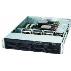 Корпус Supermicro SuperChassis 825TQ-R720LPB Rack 720Вт Чёрный 2U, CSE-825TQ-R720LPB, фото 