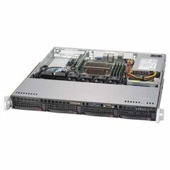 Корпус Supermicro SuperChassis 813MFTQC-350CB Rack 350Вт Чёрный 1U, CSE-813MFTQC-350CB, фото 