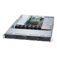 Корпус Supermicro SuperChassis 815TQC-R504WB Rack 500Вт Чёрный 1U, CSE-815TQC-R504WB, фото 