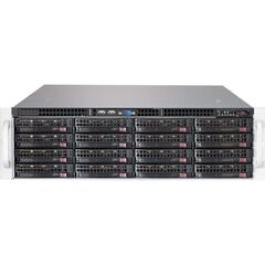 Корпус Supermicro SuperChassis 836BE1C-R1K23B Rack 1200Вт Чёрный 3U, CSE-836BE1C-R1K23B, фото 