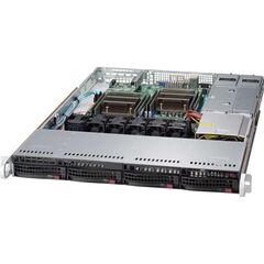 Корпус Supermicro SuperChassis 815TQ-R654CB Rack 650Вт Чёрный 1U, CSE-815TQ-R654CB, фото 