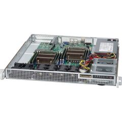 Корпус Supermicro SuperChassis 514-505 Rack 500Вт Серый 1U, CSE-514-505, фото 