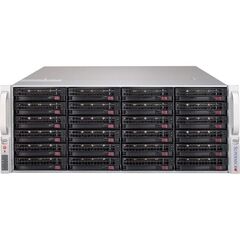 Корпус Supermicro SuperChassis 847BE1C4-R1K23LPB Rack 1200Вт Чёрный 4U, CSE-847BE1C4-R1K23LPB, фото 