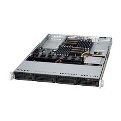 Корпус Supermicro SuperChassis 813MFTQ-R400CB Rack 400Вт Чёрный 1U, CSE-813MFTQ-R400CB, фото 