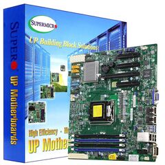 Материнская плата Supermicro X11SSM-F mATX LGA 1151, Retail, MBD-X11SSM-F-O, фото 