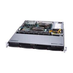 Корпус Supermicro SuperChassis 813MF2TQC-505CB Rack 500Вт Чёрный 1U, CSE-813MF2TQC-505CB, фото 