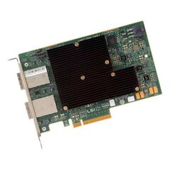 Адаптер главной шины Broadcom 9300-16e SAS-3 12 Гб/с SGL (LSI00342), H5-25520-00, фото 