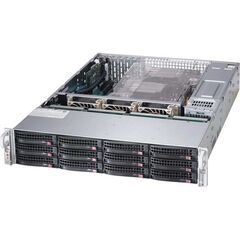 Корпус Supermicro SuperChassis 826BA-R920LPB Rack 920Вт Чёрный 2U, CSE-826BA-R920LPB, фото 