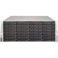 Корпус Supermicro SuperChassis 846BE2C-R1K28B Rack 1280Вт Чёрный 4U, CSE-846BE2C-R1K28B, фото 