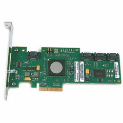 Контроллер HP 510359-001 Lsi3041e 3gb 4port PCI-e X4 SAS, фото 